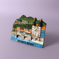 Europe Allemagne Château Berlin Munich Ville Réfrigérateur Aimant Voyage Souvenirs Personnalisés Fabricants 3 dimensions Créatif Personnalisé