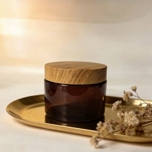 Contenants en plastique transparent de luxe pour gommage corporel, pots pour beurre corporel, emballages en gros, 8 oz - Product Image 2