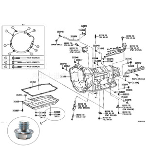 Bouchon de vidange de carter d'huile de transmission de marque propre 90341-10011 pour modèles Toyota Lexus, en fer - Product Image 1