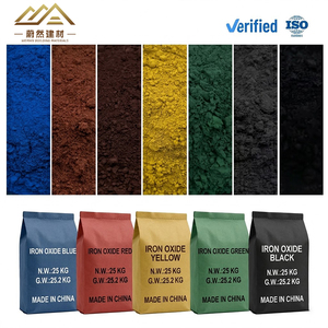 Ossido di Ferro per Prodotti Cementizi, Colorante per Mattoni in Calcestruzzo, Piastrelle per Pavimentazione, Polvere Inorganica ad Alta Forza Colorante - Product Image 1