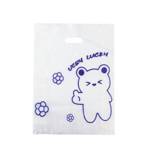 Bolsas de cuatro dedos personalizadas PE <span class=keywords><strong>boca</strong></span> plana tienda de ropa bolsos de mujer para hombre bolsos de plástico para embalaje de ropa de regalo - Product Image 6