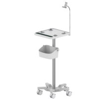 Chariot médical CORITON pour ventilateur, ECG/échographie, chariot d'hôpital