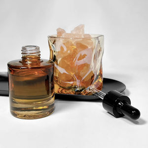 Botella Difusora de Vidrio Vacía Personalizada de Alta Calidad con Caja de Regalo, Juego de Sales Minerales de Forma Irregular - Product Image 3