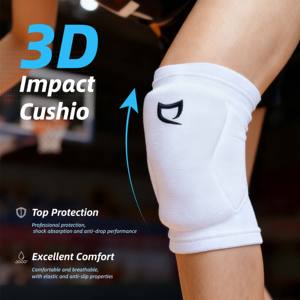 Ginocchiere e <span class=keywords><strong>Gomitiere</strong></span> Professionali Personalizzabili con Logo, Traspiranti, in Poliestere e Cotone, per Protezione da Collisioni nel Volleyball e Calcio - Product Image 4
