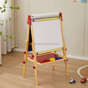 Caballete de Dibujo de Madera para Niños, de Doble Cara, con Contenedores de Almacenamiento, para Niños de 5 a 7 Años - Product Image 4