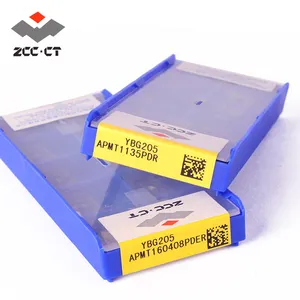 Zcc-ct China Inserts APMT160408PDER APMT1135 PDR Diamond Zcc Ct Tungsten Carbide Inserts