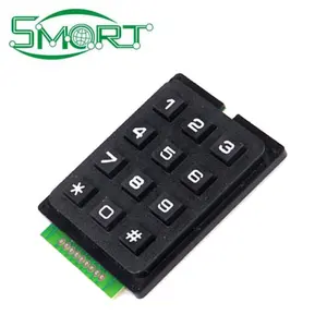 3*4 4*4 Matrix schalter Tastatur Tastatur Array Modul ABS Kunststoffs chl üssel 4x4 3x4 12 16 Tasten taste Membran schalter DIY Kit