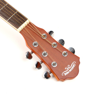 Wholesale Hot Selling Stringed Instruments 41 Inch Spruce Beginner Acoustic Guitar Matte Finished HS-4140 Caravan Music Guitar