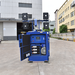 Tour d'éclairage mobile TPE-C6P, mât de 9 m, 4x500W LED, montée sur remorque, conception compacte en caisse, pour la construction, la location et les interventions d'urgence TPE-C6P - Product Image 3