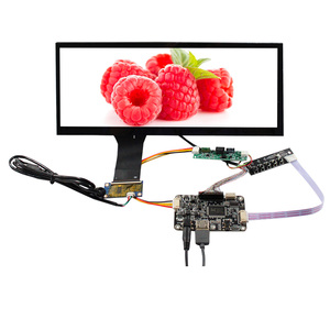 1920X720 écran tactile LCD haute luminosité distributeurs automatiques écran tactile 123 pouces LCD écran tactile industriel avec tableau de commande Hd <span class=keywords><strong>Mi</strong></span> - Product Image 1