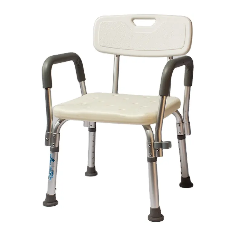 Assento do chuveiro/banheira ajustável para adultos, assento ajustável do banho para