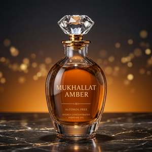 Aceite de Perfume Concentrado Mukhallat Amber, Fragancia Unisex de Larga Duración para Uso Diario y Elaboración de Perfumes - Product Image 2
