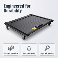 Vente directe d'usine - Couvre-caisse de camionnette électrique rétractable en aluminium rigide pour Toyota Tundra