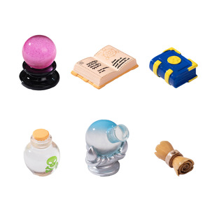 หนังสือเวทมนตร์จิ๋ว Dp ลูกบอลคริสตัล อุปกรณ์ตกแต่งบ้านตุ๊กตา เรซิ่น DIY ของตกแต่งสำหรับตั้งโต๊ะ - Product Image 5