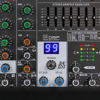 Console de mixage numérique professionnelle Lane TD-6 DSP mélangeur audio mélangeur audio professionnel amplificateur mixeur audio 6 canaux 6 canaux