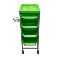 Chariot de Salon de coiffure en plastique, meuble de Salon de coiffure, beauté, 1 pièce