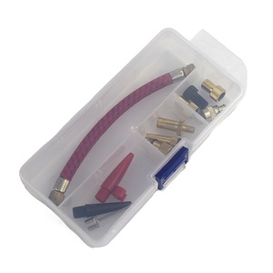 Kit de Tuyaux d'Extension pour Vélo 11 Pièces avec Adaptateur de Buse pour Ballons Gonflables et Vélos – Outil de Valve en Plastique Durable - Product Image 4