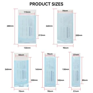 MAMBA 10/20PCS Sachets de stérilisation jetables auto-scellants 5 tailles Accessoires de tatouage Fournitures Sacs de nettoyage auto-adhésifs - Product Image 3