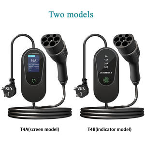 Chargeur de <span class=keywords><strong>voiture</strong></span> électrique portable intelligent 3,5 kW 16A 7 kW 32A IP66 certifié CE pour usage domestique, extérieur et intérieur, personnalisable en plusieurs langues - Product Image 3
