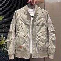 Blouson de baseball homme 2026 – Nouvelle tendance, marque de vêtements de travail, style rétro américain, coupe ample et décontractée, blouson aviateur