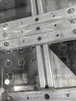Machine de sablage laser CNC haute précision à grande table de travail pour verre et miroir, décapage de peinture, perçage, utilisation facile