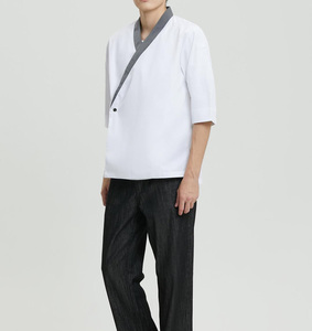 <span class=keywords><strong>Abiti</strong></span> <span class=keywords><strong>da</strong></span> <span class=keywords><strong>lavoro</strong></span> a maniche lunghe in stile sudcoreano per uomini e donne set estivi in stile giapponese per uniformi <span class=keywords><strong>da</strong></span> cucina <span class=keywords><strong>da</strong></span> ristorante e <span class=keywords><strong>Bar</strong></span> - Product Image 2