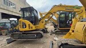 Mini pelle Komatsu pc 55 d'occasion de 5 tonnes avec qualité d'origine - Product Image 6