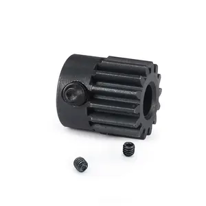 M0.53 48P 3.17mm RC רכב מנוע הילוך אברה 16T 17T 18T 19T 20T 21T 22T 23T 24T 25T עבור 1/10 RC מכונית סורק צירי SCX10