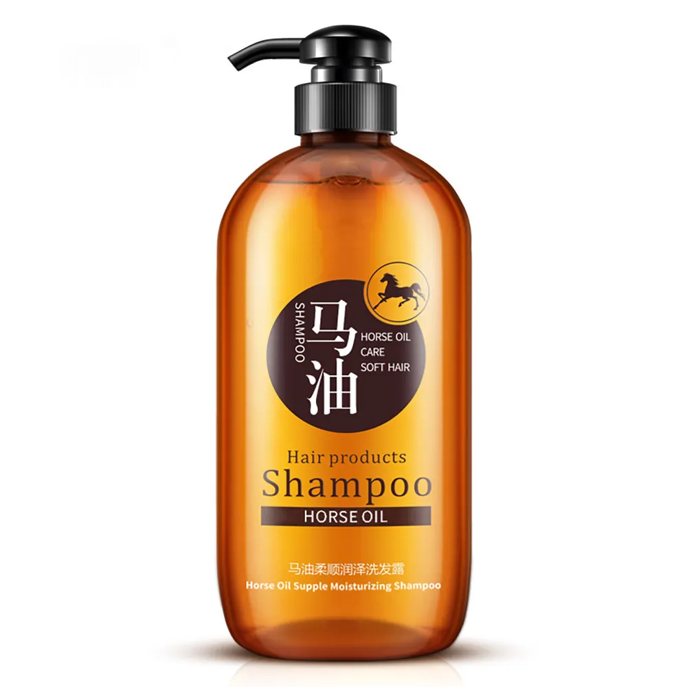 OBM/OEM BIOAQUA shampoo per capelli con olio di cavallo in silicone brillante senza conformità