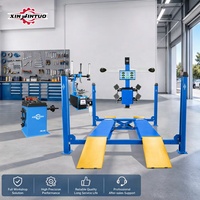Machine d'alignement de roues 3d de haute qualité Changeur de pneus à 4 poteaux et Machine d'équilibrage de roues Combo