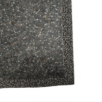 Rouleau de revêtement de sol en vinyle PVC personnalisé, noir et blanc, imperméable, pour tapis d'intérieur automobile
