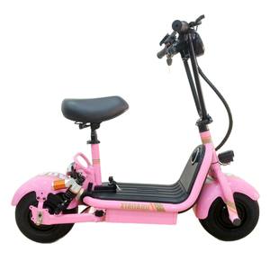 สกู๊ตเตอร์ไฟฟ้าขนาดเล็ก 48V12ah จักรยานไฟฟ้า มอเตอร์ไร้แปรงถ่าน 800W ยางใหญ่ จักรยานไฟฟ้าในเมืองสำหรับผู้ใหญ่ - Product Image 2