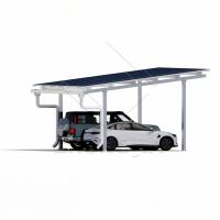 Système de support polyvalent pour panneaux solaires en acier Q235, garantie 10 ans, certifié CE, optimisé pour divers aménagements de parkings