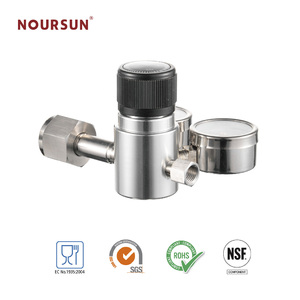 Regolatore di <span class=keywords><strong>Gas</strong></span> Premium CO2 regolabile con valvola limitatrice di pressione e contatore di bolle per il mercato dell'acquario - Product Image 3