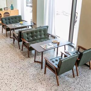 Sedia <span class=keywords><strong>da</strong></span> pranzo ristorante di lusso leggero combinazione stand divano negoziato taverna in legno massello sedia per il tempo libero mensa Bar caffetteria sedia - Product Image 3