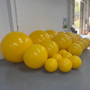 Balle en PVC étanche de couleur personnalisée Balle gonflable Balle de <span class=keywords><strong>plage</strong></span> gonflable en vente - Product Image 3