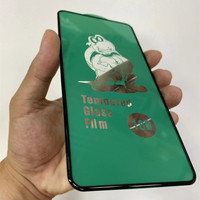 Protection d'écran en verre trempé 18D pour iPhone 15 Pro Max, protection d'écran en verre trempé transparente avec couverture intégrale et protection airbag