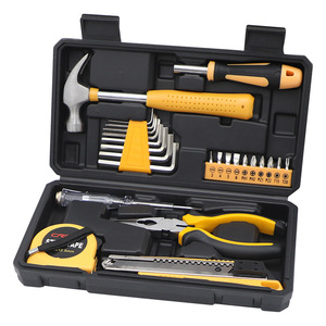 <span class=keywords><strong>Rhett</strong></span> 25-PC Home Toolbox Alicates de martillo hexagonal de acero al carbono para reparación manual diaria del hogar 1 año de garantía - Product Image 4