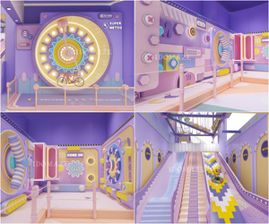 IDO Fabricant d'attractions, équipement de parc d'attractions intérieur, vélo tournant à 360 degrés, <span class=keywords><strong>jeu</strong></span> interactif pour enfants pour aire de jeux intérieure - Product Image 6