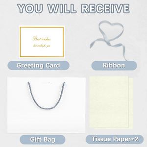 ถุงกระดาษช้อปปิ้งแบบมีหูหิ้วริบบิ้นหรูหรา  ถุงของขวัญกระดาษพิมพ์ลายนูนตามสั่ง พร้อมโลโก้ - Product Image 5