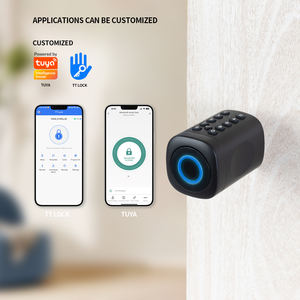 ओयो डिजिटल डोर लॉक सिलेंडर स्मार्ट टलॉक वाई-फाई ऐप छोटे लॉक कंट्रोल आउटडोर बायोमेट्रिक फिंगरप्रिंट इलेक्ट्रॉनिक लॉक - Product Image 4
