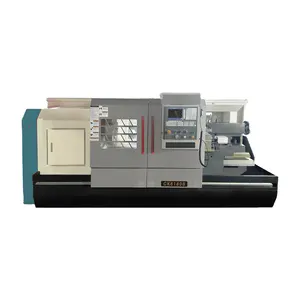 Precision - Máquina de corte automática com cama inclinada, torno automático, torno CNC para corte pesado, combinado com fresadora de torno automático