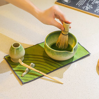 Ensemble de matcha en céramique Baibenli, ensemble de bols à matcha de style japonais, ensemble en boîte colorée, exclusivité transfrontalière