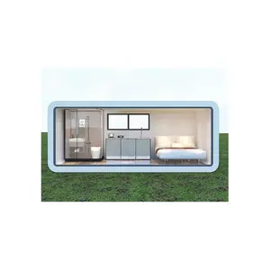 Nhà cabin khung thép gấp gọn, cabin vải có động cơ nâng hạ, cabin gắn tường, tiệm cắt tóc lưu động, nhà hiện đại, cửa hàng <span class=keywords><strong>Home</strong></span> <span class=keywords><strong>Depot</strong></span> - Product Image 1