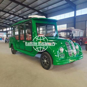 Vehículo Eléctrico de Turismo Urbano, Autobús de Paseo, Carro de Golf, Estilo Clásico, Certificado CE, Ideal para Niños - Product Image 1