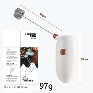 2024 OEM Culi thân thiện với môi mini điện Whisk cầm tay di động uống Mixer Pin hoạt động sữa Frother Culi màu sắc không có đứng - Product Image 4