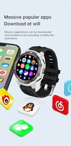 ปลดล็อคโทรศัพท์นาฬิกา Android 4G พร้อม GPS Tracker กันน้ำ และฟังก์ชั่นปฏิทิน นาฬิกาอัจฉริยะ WiFi โทรศัพท์นาฬิกา Android - Product Image 2
