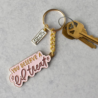 Llavero de Aleación de Zinc con Esmalte Duro y Impresión UV Personalizada - Pequeño Regalo, Souvenir, Producto Promocional, Bonito para Diseñar