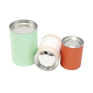 Tubes en papier biodégradables et recyclables de qualité alimentaire Hannpack pour café et thé, taille et logo personnalisables, emballage cylindrique compostable - Product Image 5