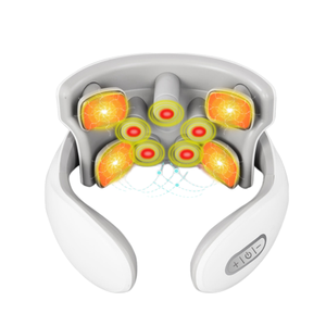 Masajeador Cervical Inteligente CYANMED OEM ODM con Acupresión, Vibración, Calor y Alimentación por USB para Fisioterapia - Product Image 1